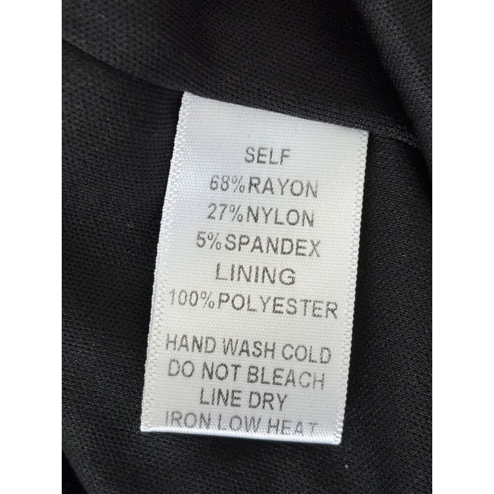 Cutout Halter Dress L Bodycon Plunge Neck Backless Y2K Club Core Night Out Glam - Picture 6 of 14